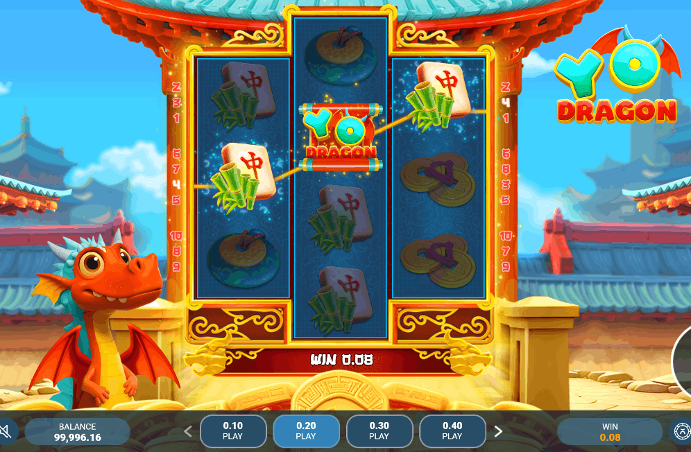 Testando o Yo Dragon demo – mecânica de Símbolos Prize
